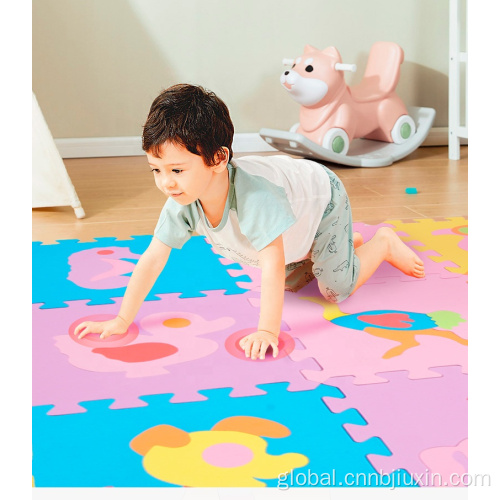 Puzzle Mat With Fruit/animals/numbers baby gym activity carpet soft eva puzzle mat Manufactory
